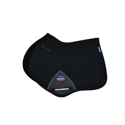 WeatherBeeta Prime Air-Tec Jump Shaped Saddle Pad - color: Black, size: Large