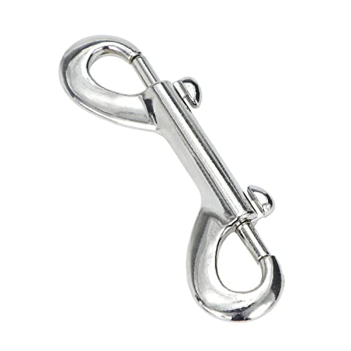 Metal Double Ended Bolt Snap Trigger Chain Diving Clips for Water Bucket Pet Feed Bucket Agricultural Equine Home Dog Leash Garage Use (2-3/4" (7cm), 20 Pack) - color: 20 Pack, size: 2-3/4" (7cm)