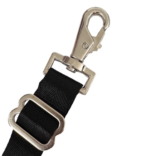 48" x 20" Stall Guards for Horses with Adjustable Straps and Hardware (Black) - color: Black