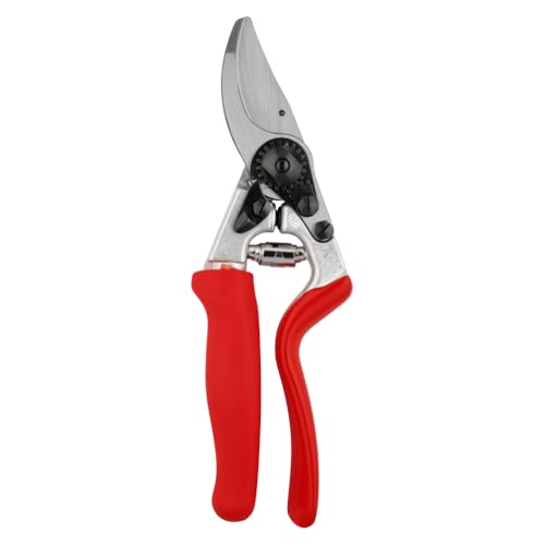 Felco F7 Pruning Shears – 26" Swiss-Made Garden Clippers with Rotating Handle for Reduced Fatigue | Hand Pruners for Gardening | Garden Tool Cutter with Precision Bypass Blade, Aluminum Handles - size: F7 Large Rotating Handle