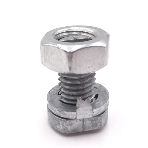 Electric fence wire connectors Split bolt for Electric Fence Wire, 50 Pcs - size: 50 pcs