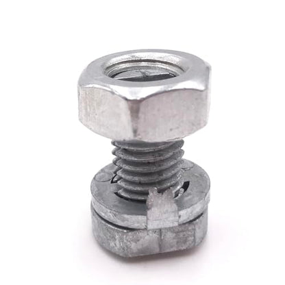 Electric fence wire connectors Split bolt for Electric Fence Wire, 50 Pcs - size: 50 pcs