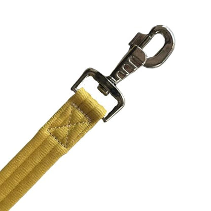 Horse Training Lunge Line with Alloy Trigger Buckle for Accurate Equestrian Training of 32.8 ft(10 Meters) - color: Yellow