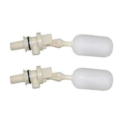 1/2 Inch Float Ball Valve,Water Float Valve for Automatic Livestock Waterer Bowl, Horse Goat Dog Water Trough,Pool, Aquariums(2 pack)