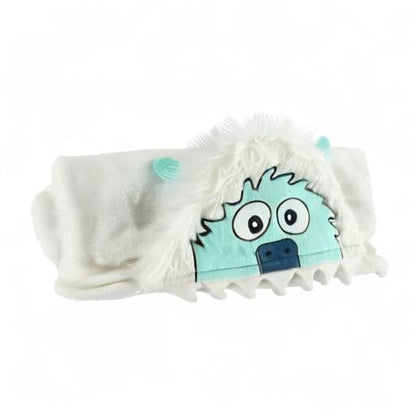Lazy One Wearable Hooded Blanket for Kids, Animal Hooded Blanket (Yeti) - color: Yeti Hooded Blanket