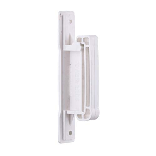 25-Pack Electric Fence Wood Post Poly Tape Insulators, White | High-Tensile Wire Compatible · For Farms & Temporary Fencing · Professional Fencing Supplies - color: White