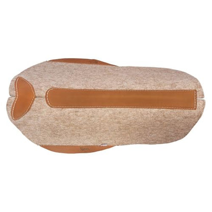 Billy Royal Wool Contour Trail Horse Saddle Pad | 3/4" Needled Wool Felt | Moisture-Wicking Western Saddle Pad for Trail, English, or Barrel Saddles