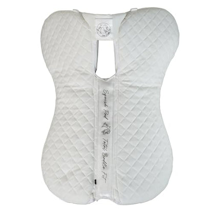 Total Saddle Fit Squish Pad - English - Impact Dampening Saddle Pad - color: White, size: Medium Dressage