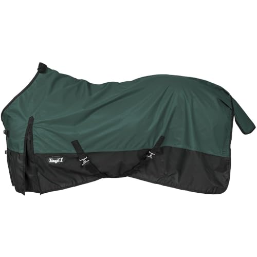 Tough 1 600 Denier Waterproof Horse Sheet - color: Hunter Green, size: 75"