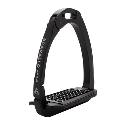 Acavallo Arena Aluplus 2.0 Stirrups - color: Total Black