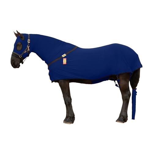 RESISTANCE Full Body Slinky with Zipper Hood and Belly Wrap, Various Sizes and Colors - color: Navy, size: Medium