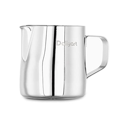 Dailyart Small Milk Frothing Pitcher 6.8oz/200ml Milk Steamer Cup - size: 6.8 Ounces