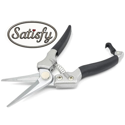 Goat Hoof Trimmers and Farrier Shears – Versatile Hoof, Wire, and Pipe Cutting Tool for Livestock– Silver (1pack) - style: Silver-Black 1pack