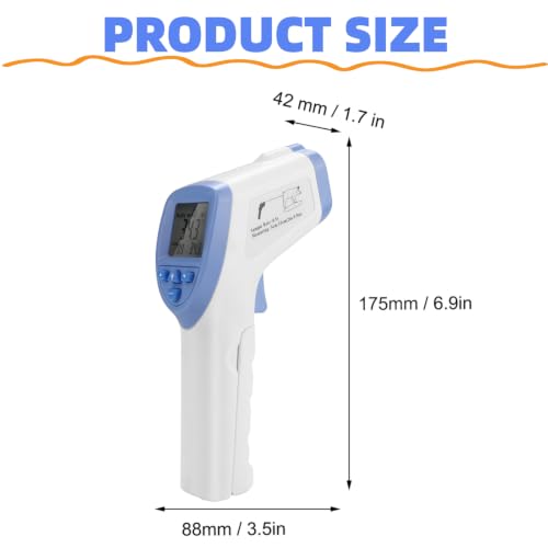 High Precision Infrared Veterinary Thermometer, Accurate Pet Thermometer Memory Animal Thermometer for Farm Livestock Household Pets