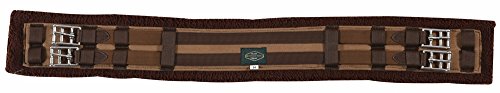 Henri de Rivel Short Synthetic Fleece Girth - color: Brown, size: 32