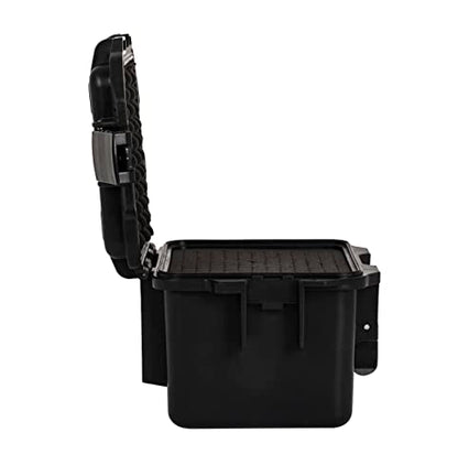 MEIJIA Premium Waterproof Hard Compact Camera Case,Hard Protective Case with customizable fit foam,Full Protection with Light&Convenient Design,Elegant Black (11.8"x9.82"x7.75") - size: 11.8"x9.82"x7.75"