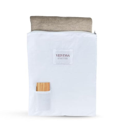 Cashmere Sweater Storage Bags | Pack of 4 |Breathable & Washable Sweater Storage Bags | Suitable Clothes Organizer For Sweaters, Merino Wool, Scarves and more (18"×15")