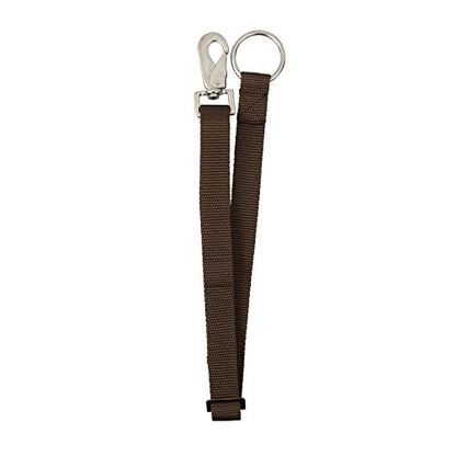 Derby Originals Heavy Duty Adjustable 30” Nylon Hanging Bucket Straps for Water and Feed Buckets - Available in 16 Colors and Patterns (Brown) - color: Brown