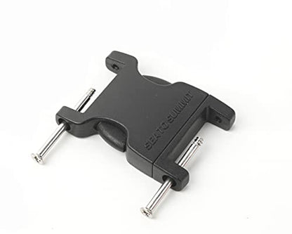 Sea To Summit 2 Pin Field Repair Side Release Buckle - color: Black (Black), size: 25 mm