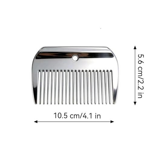 2PCS Aluminum Alloy Horse Comb - For Mane and Tail