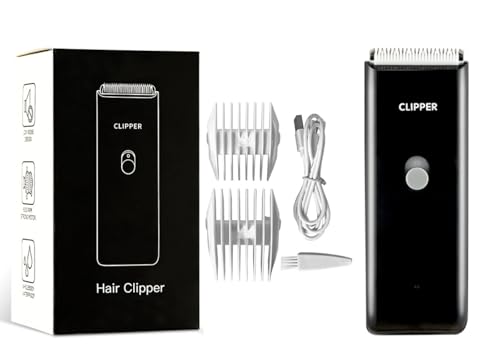 Dog Clippers,Quiet Washable USB Rechargeable Cordless Dog Grooming Kit,Electric Pets Hair Trimmers Shaver Shears for Dogs and Cats Black - color: Black 1 Clipper