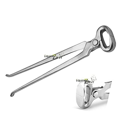 Hoof Nipper Set 12" 14" 15" – Premium Vanadium Steel Farrier Nippers in Dull Finish Professional Hoof Trimming Tools for Horses