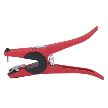 Generic Livestock Ear Tag Applicator, Heavy Duty Zinc Alloy Stainless Steel Ear Tag Pliers with Locking Button and High Tensile Spring, for Cattle Pigs Sheep Goats