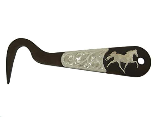 AJ Tack Wholesale Antique Brown Hoof Pick - Team Roping - color: Team Roping