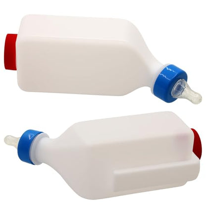 2 Pack 800ml Lamb Feeding Bottle,Hang Upside Down
