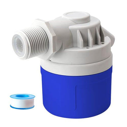 1" Water Float Valve for Water Tank, Water Troughs, Pond, Pool, Livestock - color: 1" Side Inlet