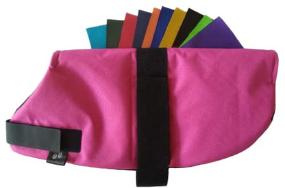 Insulated Kid Coats for Newborn Goats 14" - Pink