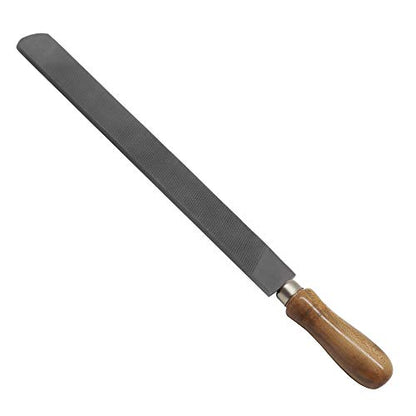 Farrier Hoof Rasp File Coarse Browning Coated with Wooden Handle Super Sharp 17" Long which is Designed to be Easy to use for All Veterinarians.