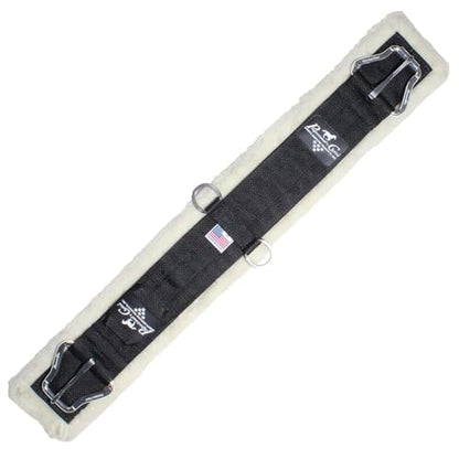 Professional's Choice SMX Comfort-Fit Western Merino Wool Cinch - color: Black, size: Black
