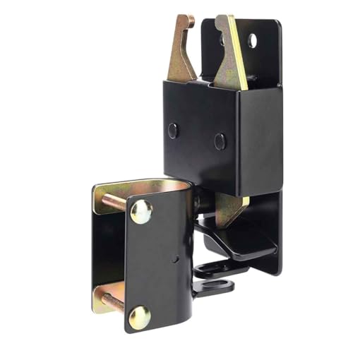 Two-Way Lockable Gate Latch – Heavy-Duty S16100100 (Big Black) – Perfect for Farm, Ranch, Pasture, Livestock & Field Gates – Universal Fit for Round or Square Tubes - size: BIG BLACK 1PACK