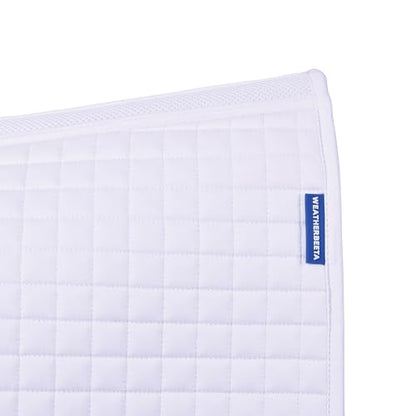 WeatherBeeta Prime Air-Tec Jump Shaped Saddle Pad - color: White, size: Large
