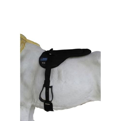 Horse Western Lightweight Neoprene Padded Bareback Saddle Pad 39186 - color: Black, size: Pad: 24" L x 36" W