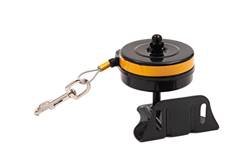 Lixit® Bracket Mount and Stake Retractable Leash Tie Outs for Dogs (Small (Pack of 2), Bracket) - size: Small (Pack of 2)