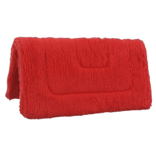 Tough 1 Tough-1 Miniature Western Fleece Pad - color: Red
