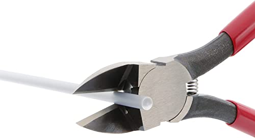 Keva PL-727 Plastic Nipper, Blade Shape, Flat, 6.9 inches (175 mm) - size: 175mm, style: Flat blade