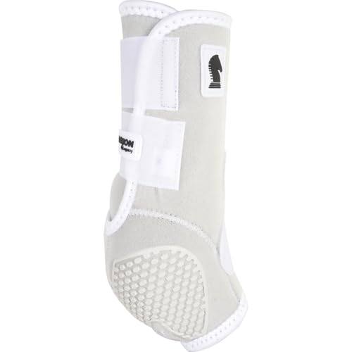 Classic Equine Flexion by Legacy2 Support Boots, Front (White, X-Large) - color: White, size: X-Large