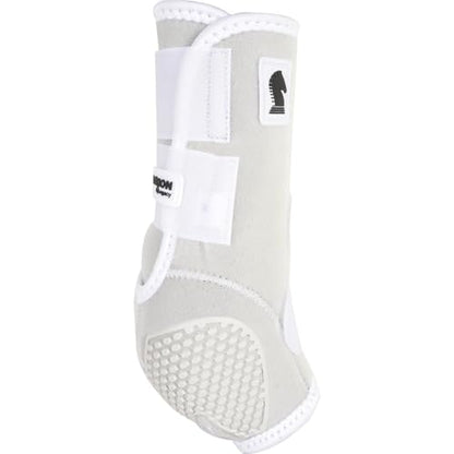 Classic Equine Flexion by Legacy2 Support Boots, Front (White, X-Large) - color: White, size: X-Large
