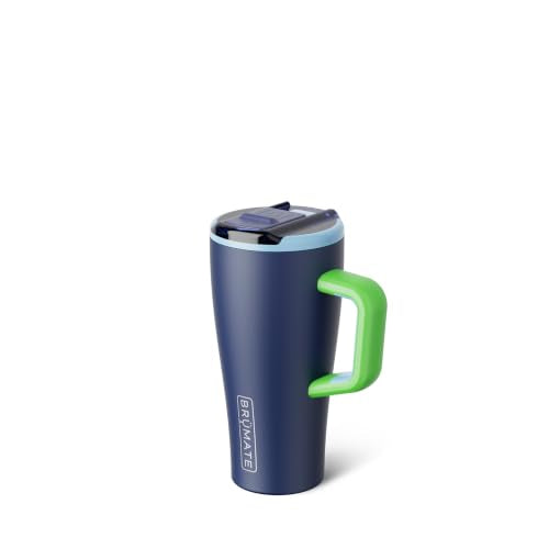 BrüMate Era Flip 20oz Kids Tumbler with Covered Flip Down Straw | 100% Leakproof Insulated Kids Cup | Made of Stainless Steel | Cup Holder Friendly | 20oz (Neutron) - color: Neutron, size: 20 Ounces