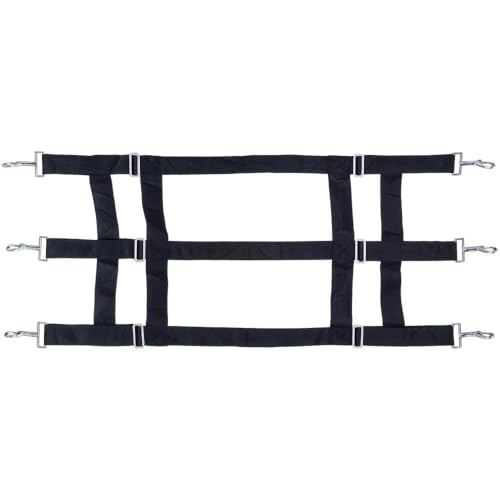 Tough 1 Nylon Stall Guard - color: Black