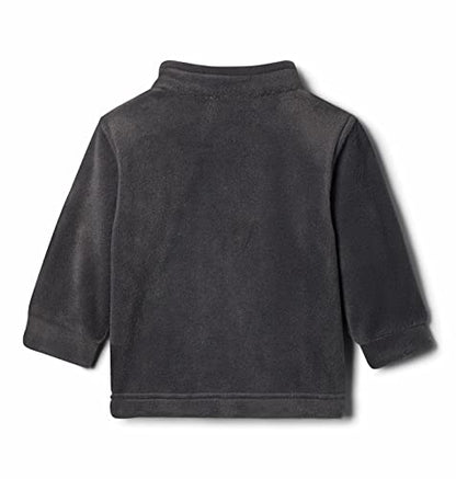 Columbia Youth Steens Mountain II Fleece Jacket - color: City Grey/Shark, size: 3-6 Months