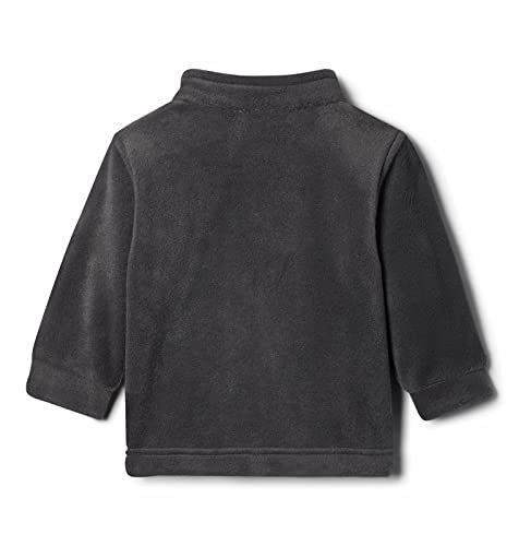 Columbia Youth Steens Mountain II Fleece Jacket - color: City Grey/Shark, size: 6-12 Months