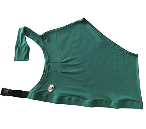 Majestic Ally Premium 4-Way Stretch Spandex/Elastane Horse Shoulder Guard for and Protection, Large, Turquoise - color: Turquoise