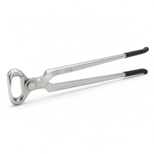 Precision Premium Quality 12 Inches Drop Forged Carbon Steel Vanadium Chrome Steel Heavy Duty Farrier Hoof Nipper Farrier Tool