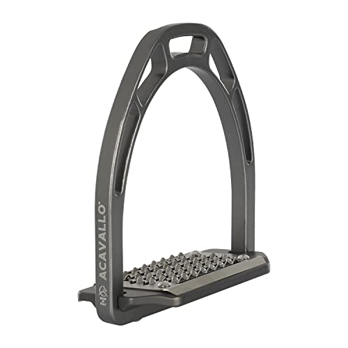 Acavallo Arco Evolution Alupro Stirrups, One Size - color: Titanium