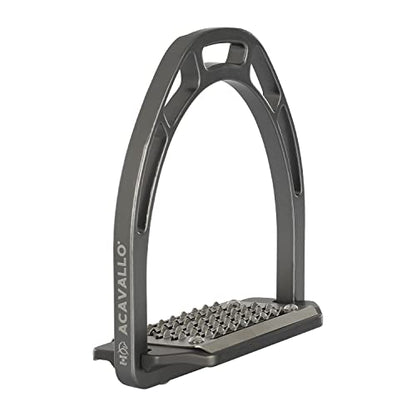 Acavallo Arco Evolution Alupro Stirrups, One Size - color: Titanium