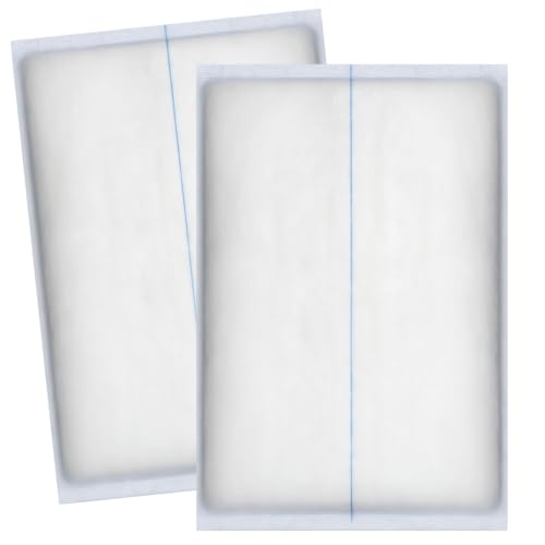 Vakly ABD Pads 5x9 Sterile (50 Pack) – Abdominal Combine Gauze Pads, Extra High Absorbency Non-Adherent Wound Dressing for Heavy Drainage & First Aid, Individually Wrapped